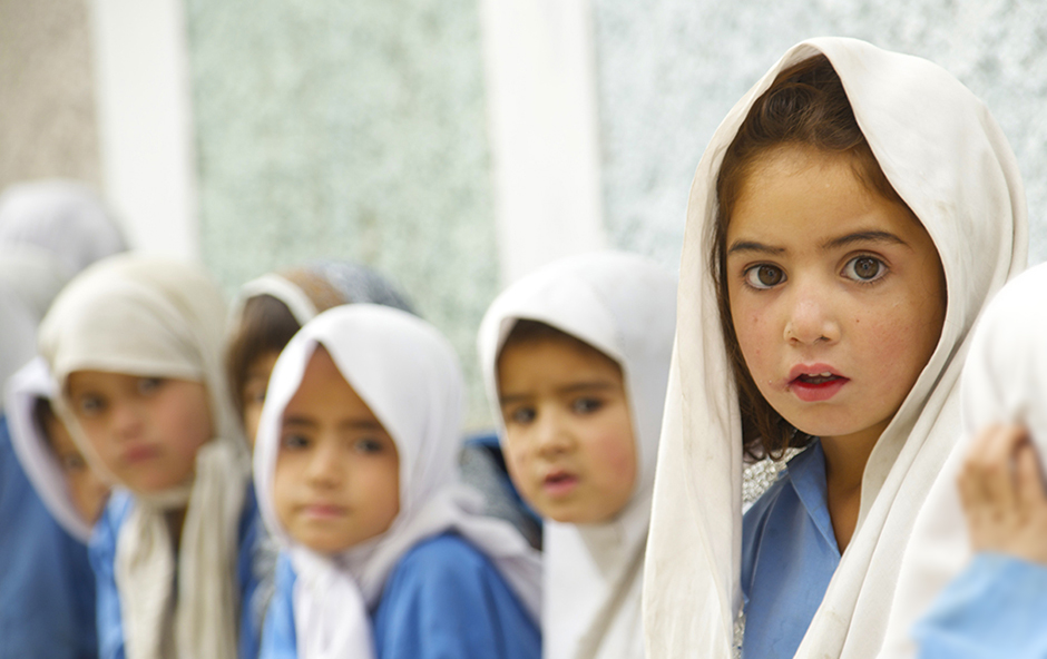 Central Asia Institute schoolchildren near Skardu and in Korphe, Pakistan